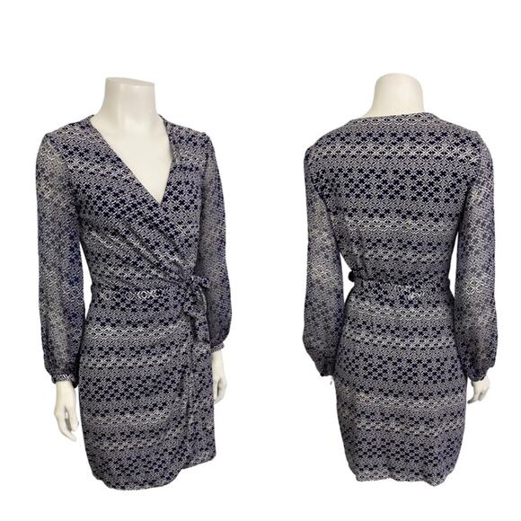 Diane Von Furstenburg DVF Sigourney Wrap Dress Silk Jersey Wrap Dress 0* - Picture 3 of 4